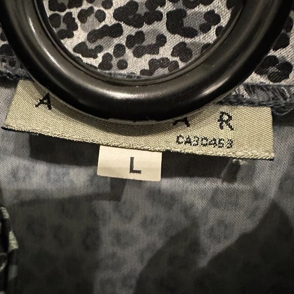 White Leopard Print Wind Jacket - Picture 4 of 4